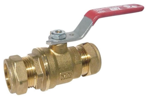 1/2^ BALL VLV w/COMPRESSION ENDS LF