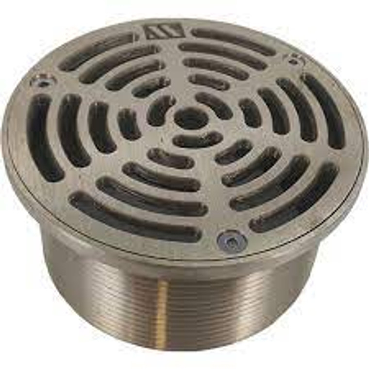 WATTS A5-1 5" ROUND NICKEL BRONZE FLOOR DRAIN TOP / GRATE 8182451