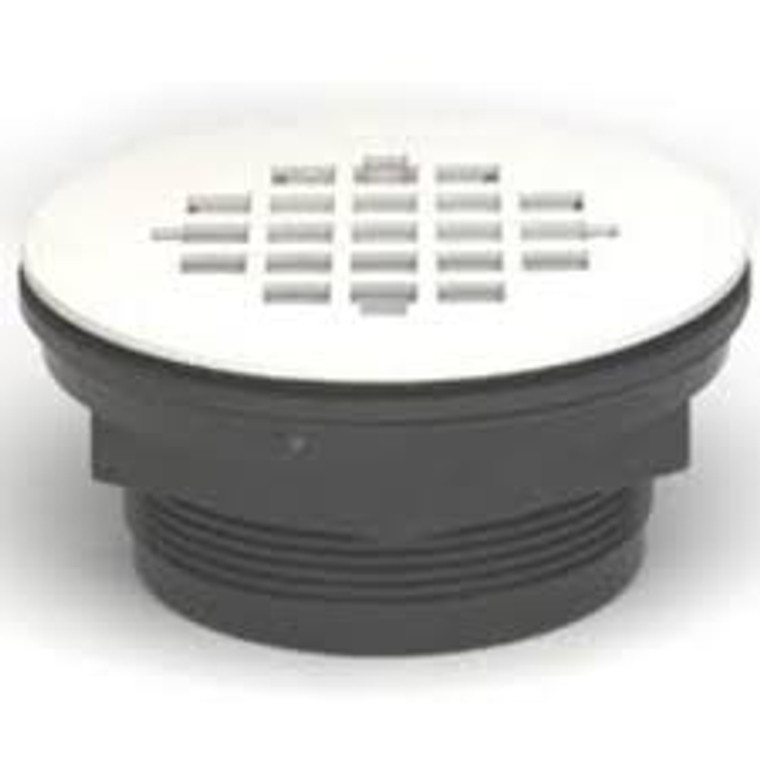 OATEY 42077 NO CAULK SHR DRAIN W/ADAPTER
