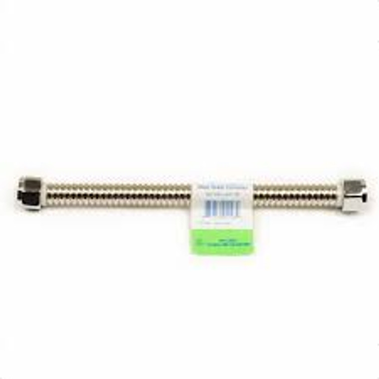 3/4" SWEAT x 3/4" FIP x 18" STAINLESS WATER HEATER CONNECTOR