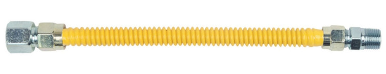 GAS FLEX 1/2 OD x 18^ less VALVE