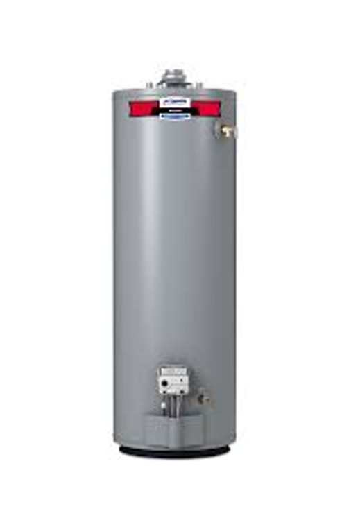 AMERICAN WATER HEATER MHG62-30T35R TTP 6YR HEATER R16 W/ NATURAL GAS / LIQUID PROPANE CONVERTIBLE VALVE