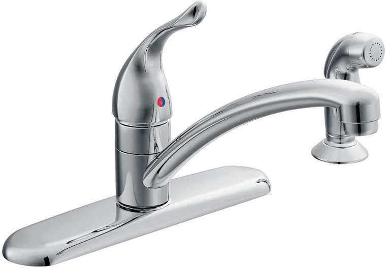 MOEN 7430 CHATEAU KITCHEN FAUCET W/SPRAY 4HOLE