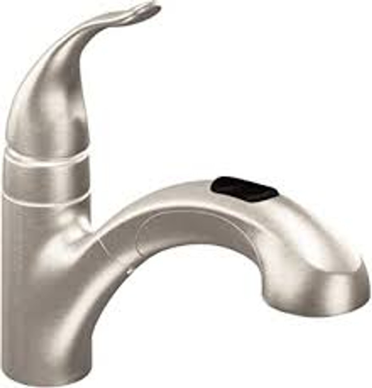 MOEN 67315SRS INTEGRA DECK MOUNT PULL OUT SPRAY SPOT RESISTANT STAINLESS
