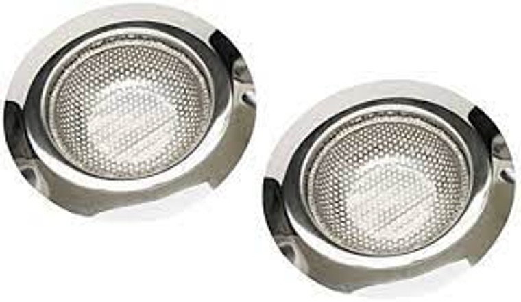 KEENEY K820-33 2 PACK STAINLESS STEEL SINK DRAIN STRAINER