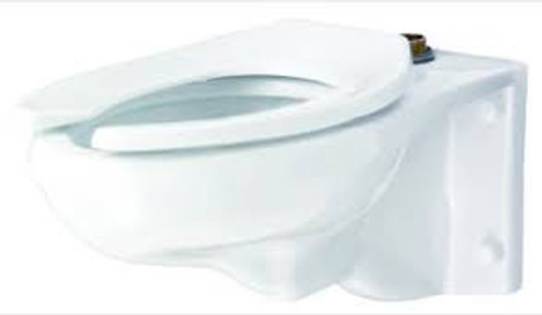 GERBER 25-033 NORTH POINT 1.28gpf ELONGATED  WALL HUNG BOWL TOP SPUD