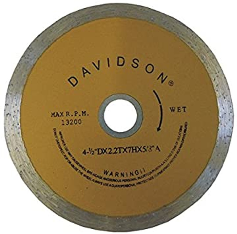 22-DSTR4-11H 4-1/2" x 20mm WET/DRY DIAMOND BLADE