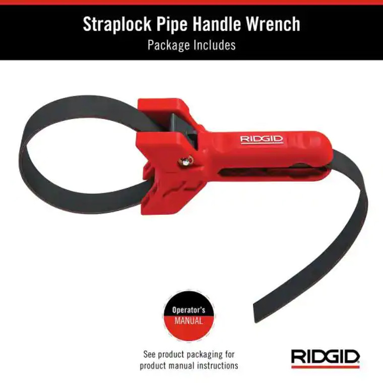 RIDGID 42478 STRAPLOCK PIPE HANDLE