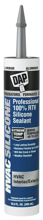 08011 HVAC 100% RTV SILCONE CLEAR
