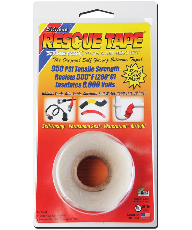 RESCUE TAPE 1" x 12' 20mil