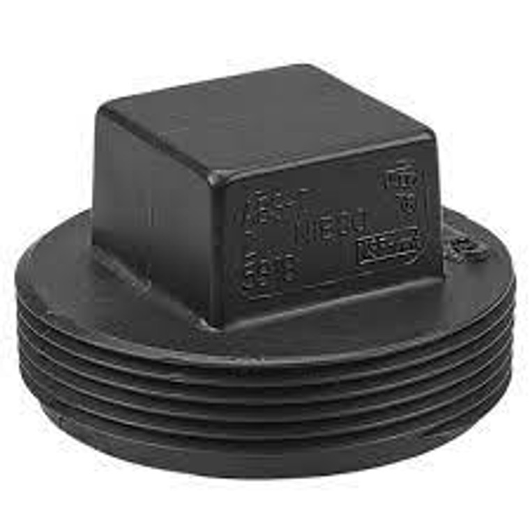 3055 2-1/2" ABS THREADED PLUG