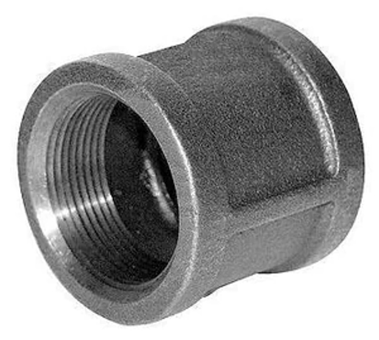 1-1/4"BLACK COUPLING