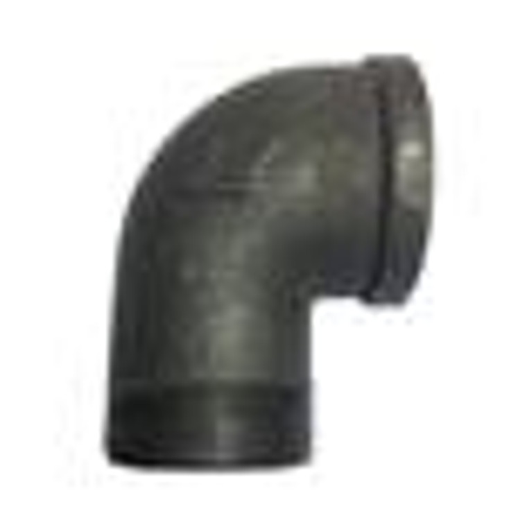 1/2" BLACK 90 STREET ELL