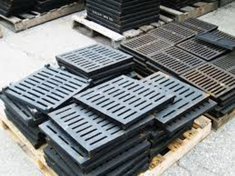 PRECAST #37BGCI CAST IRON GRATE for 37B BOX