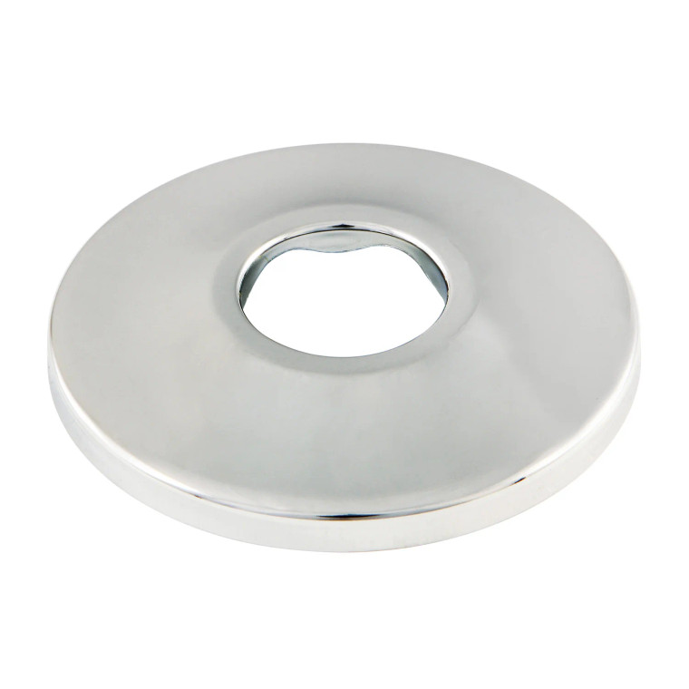 PF-6B 7/8" OD CHROME PLATED BRASS FLANGE