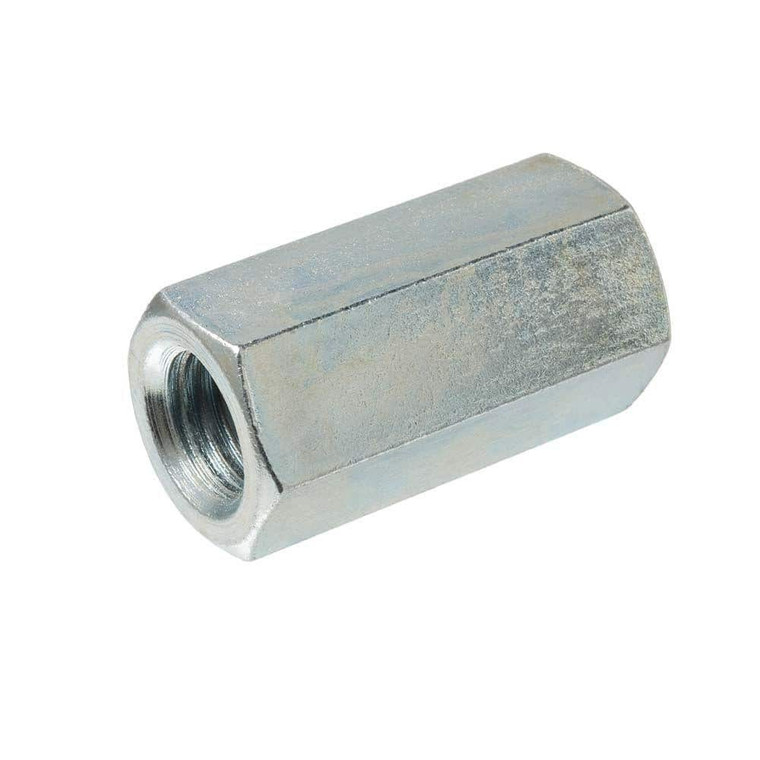 3/8" PLATED ROD COUPLING NUT R60002