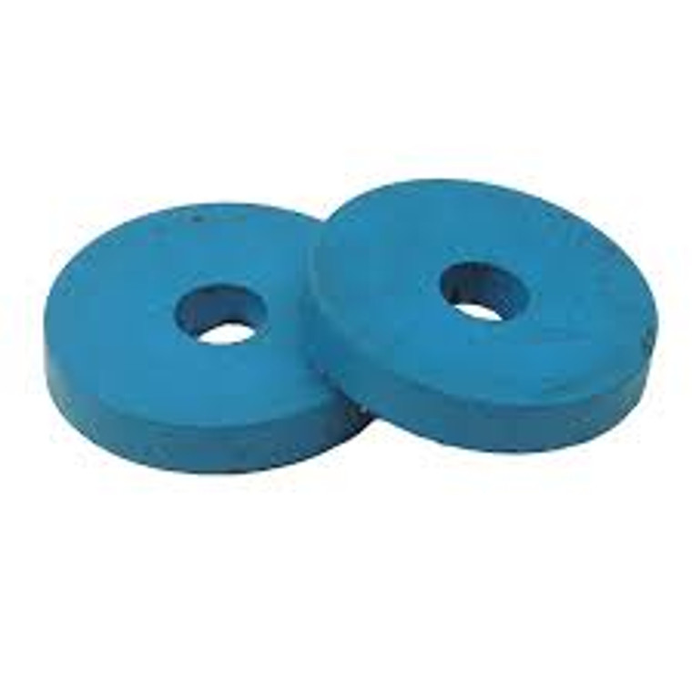 02-1172 3/8"M FLAT PIGNOSE BLUE WASHER