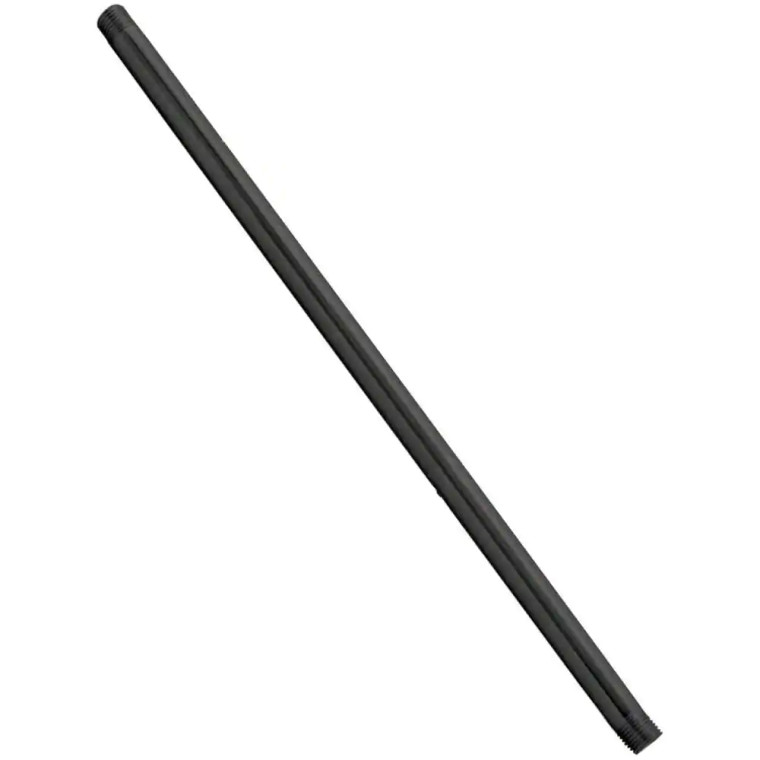 1/2" x 24" BLACK NIPPLE