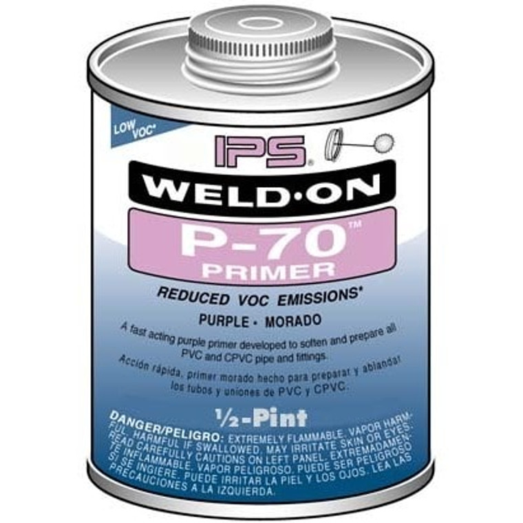 10227 P-70 PVC PRIMER 1/2 PINT