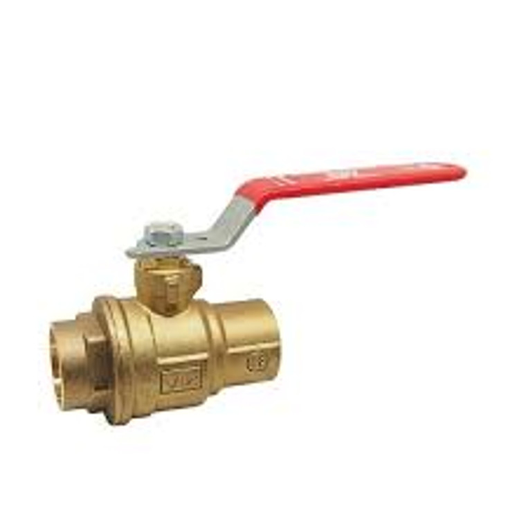 RED WHITE VALVE 5049AB 1-1/4" C x C  FULL PORT BALL VALVE