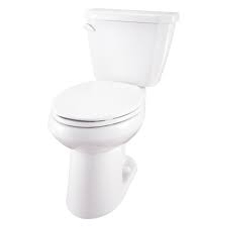 GERBER GWS-31-502-97  WHITE VIPER 1.28gpf  ROUND TOILET COMBO NEW STYLE  12" ROUGH RIGHT HAND FLUSH
