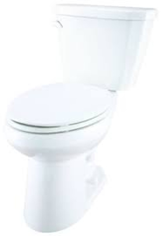 GERBER GWS-31-517  WHITE VIPER 1.28gpf  ELONGATED TOILET COMBO NEW STYLE  10" ROUGH ADA