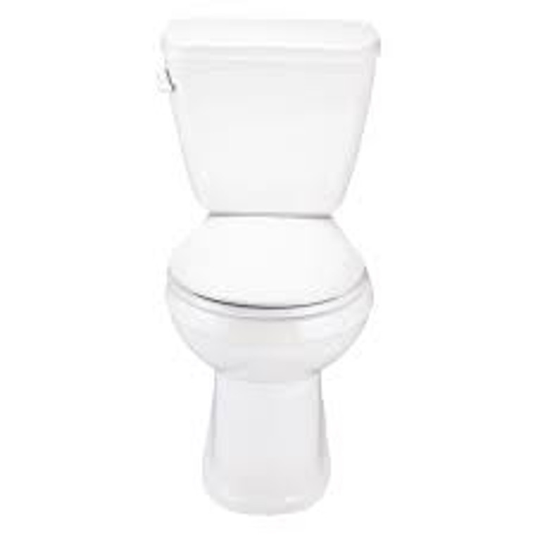 GERBER GWS-31-800 AVALANCHE 1.28gpf 10" ROUGH 2-PIECE ROUND FRONT WHITE TOILET  ERGOHEIGHT