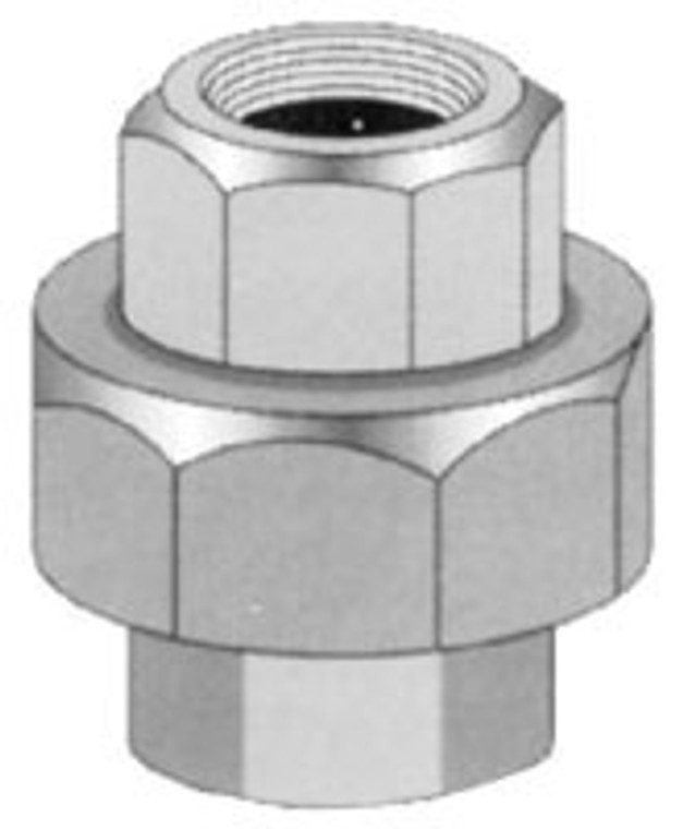 7165C 1/2" CHROME PLATED BRASS UNION