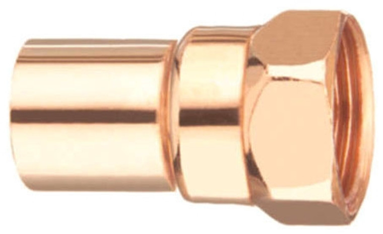 1/2" x 1/4" FTG x FIP COPPER ADAPTER