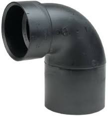4x3 ABS Toilet Flange With Hub End – Sturdy DWV Fitting For Water Closet Installation