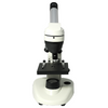 40X-400X Beginner Biological Compound Microscope, Monocular, LED Light