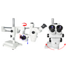 6.7-45X Dual Arm Stand Trinocular Zoom Stereo Microscope SZ05010134