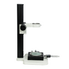 Microscope Track Stand, 76mm Coarse Focus Rack with Measurement Stage