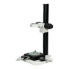 Microscope Track Stand, 76mm Fine Focus Rack with Measurement Stage