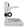 Microscope Track Stand, 76mm Fine Focus Rack, LED Ring Light, LED Light Base (Dimmable)