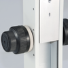 Microscope Track Stand, 76mm Fine Focus Rack, LED Ring Light, LED Light Base (Dimmable)