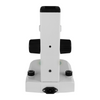 Microscope Track Stand, 76mm Coarse Focus Rack, 240mm Track Length, Top and Bottom LED Light (Dimmable)