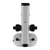 Microscope Track Stand, 76mm Fine Focus Rack, Top and Bottom LED Light (Dimmable)