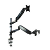Microscope Monitor Dual Arm Stand, Post Clamp, N Adapter Focus Rack