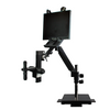 Microscope and Monitor Arm, Heavy Base Post Stand, 39mm Focus Rack