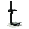 Microscope Track Stand, 39mm Coarse Focus Rack with Measurement Stage