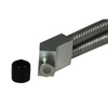 Dual Gooseneck Light Guide Cables for Microscope Fiber Optic Illuminator, Length 800mm