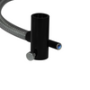 Gooseneck Light Guide Cable for Microscope Fiber Optic Illuminator, Length 460mm, Output Diameter 5mm, Input Diameter 6mm