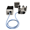 150W Halogen Fiber Optic Illuminator Microscope Light Source Box with Light Guide Cable 2200mm