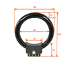 UV Fluorescent Microscope Ring Light Diameter 60mm 8W