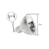 15W DC 12V Umbrella Shape Halogen Microscope Light Bulb Replacement