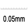 Microscope Stage Calibration Slide, Linear Micrometer Ruler, 3 Scales