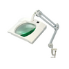 5 Diopter (2.25X Magnification) LED Magnifying Lamp with Clamp, Rectangle Head