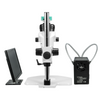 2.0 Megapixels 6.7-45X CMOS UV FREE LED Light Post Stand Trinocular Zoom Stereo Microscope SZ02060237