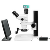 2.0 Megapixels 6.7-45X CMOS LED Light Track Stand Trinocular Zoom Stereo Microscope SZ02060033